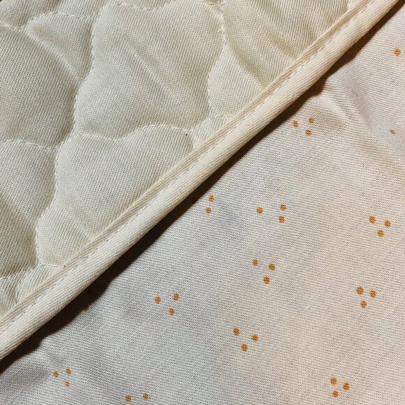 80s Mushrooms Vegetable Medley Half Apron Cottagecore Kitchen Cambridge Textile - Picture 6 of 10